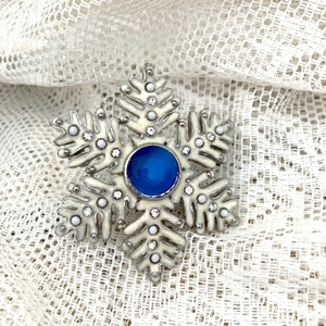 Snowflake Brooch. Possibly Vintage
